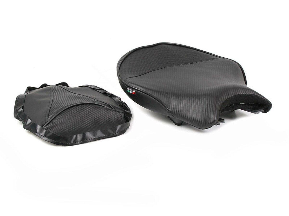 Ducati 848 / 1098 Super Bike Front Seat with Rear Cover, Black Welt.